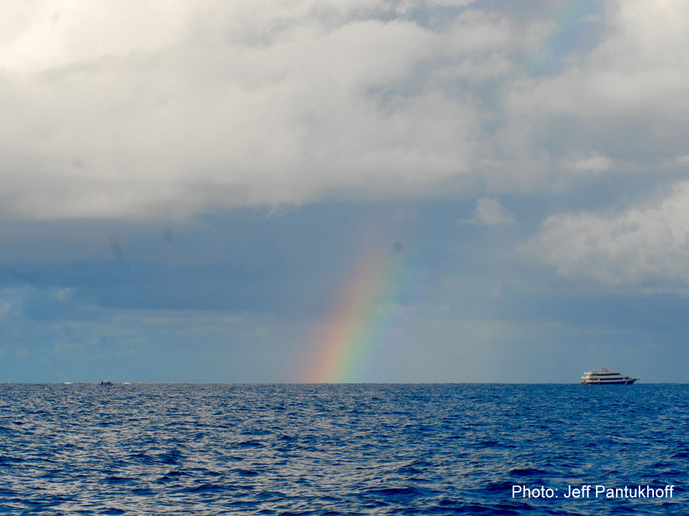 Rainbow on the Silver Bank